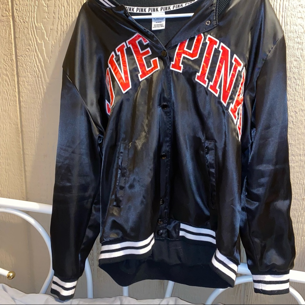 PINK bomber jacket